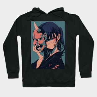 Oni Demon Girl Hoodie